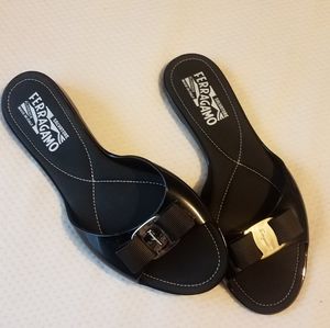 Salvatore Ferragamo Cirella Slide Jelly Sandal 7